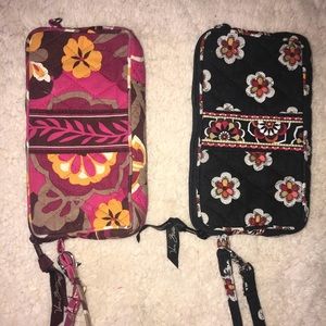 2 Vera Bradley Wristlets